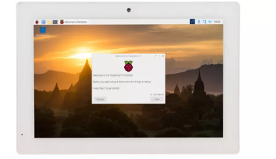 这款手持式触摸屏多合一PC完全由RaspberryPi驱动