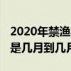 2020年禁渔期是几月到几月（2020年禁渔期是几月到几月）