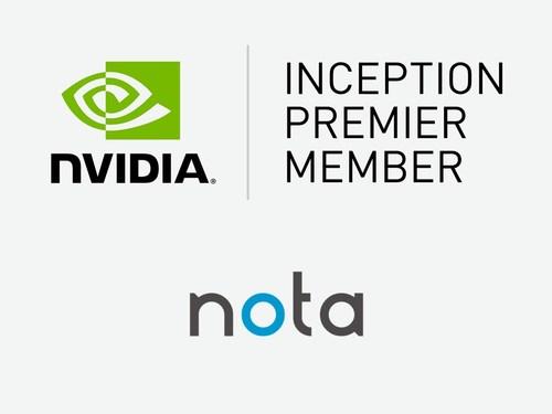 AI优化技术公司Nota被选为NVIDIA Inception的首要成员