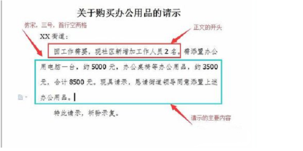 请示报告格式范文ppt（请示报告格式）