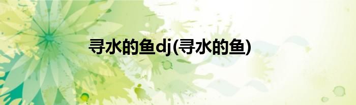 寻水的鱼dj(寻水的鱼)