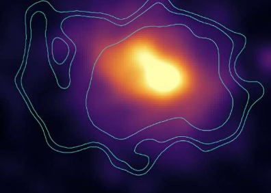 天文学家在巨大星系团中检测到射电晕