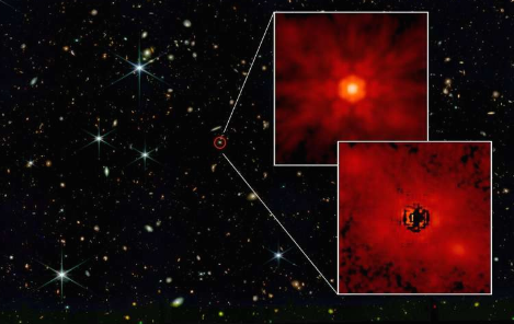 天文学家观察到古代类星体周围难以捉摸的恒星光