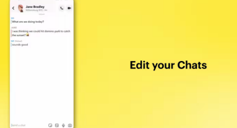 Snapchat推出新功能其中一项最终可以让你修复拼写错误