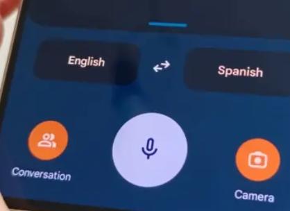 谷歌翻译应用隐藏双屏对话模式